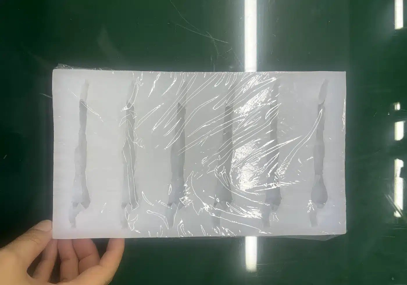 Sealer on Porous Masters Before RTV Pour | RUUIPON